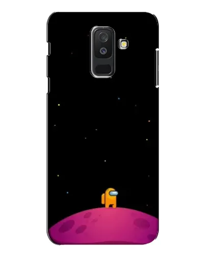 Чехол для Samsung Galaxy A6 Plus 2018 (A605) с картинкой «Одинокий герой на планете»