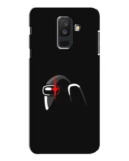 Чехол для Samsung Galaxy A6 Plus 2018 (A605) с картинкой «Among Us шлем»