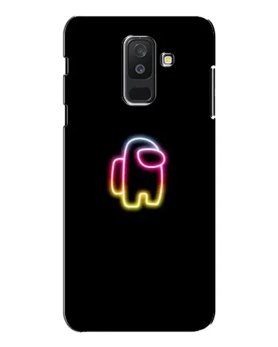 Чехол для Samsung Galaxy A6 Plus 2018 (A605) с картинкой «Among Us градиент»