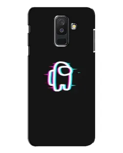 Чехол для Samsung Galaxy A6 Plus 2018 (A605) с картинкой «Among Us неон»