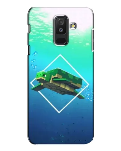Чехол для Samsung Galaxy A6 Plus 2018 (A605) с картинкой «Черепаха Minecraft» Чехол для Samsung Galaxy A6 Plus 2018 (A605) с картинкой «Черепаха Minecraft»