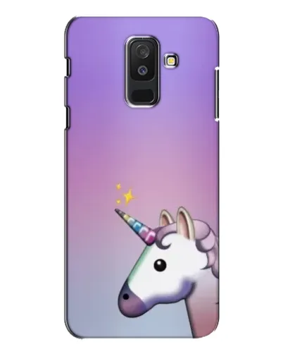 Чехол для Samsung Galaxy A6 Plus 2018 (A605) с картинкой «Единорог градиент» Чехол для Samsung Galaxy A6 Plus 2018 (A605) с картинкой «Единорог градиент»