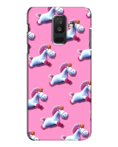 Чехол для Samsung Galaxy A6 Plus 2018 (A605) с картинкой «Единороги на розовом» Чехол для Samsung Galaxy A6 Plus 2018 (A605) с картинкой «Единороги на розовом»