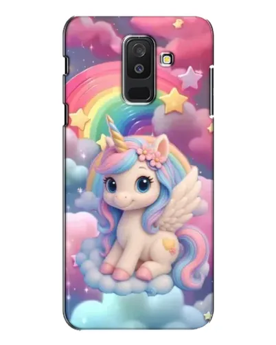 Чехол для Samsung Galaxy A6 Plus 2018 (A605) с картинкой «Маленький единорог» Чехол для Samsung Galaxy A6 Plus 2018 (A605) с картинкой «Маленький единорог»