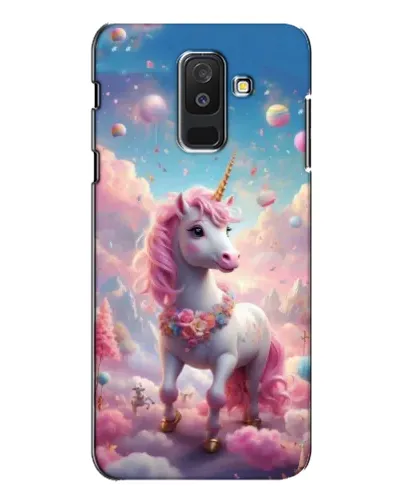 Чехол для Samsung Galaxy A6 Plus 2018 (A605) с картинкой «Единорог среди облаков» Чехол для Samsung Galaxy A6 Plus 2018 (A605) с картинкой «Единорог среди облаков»