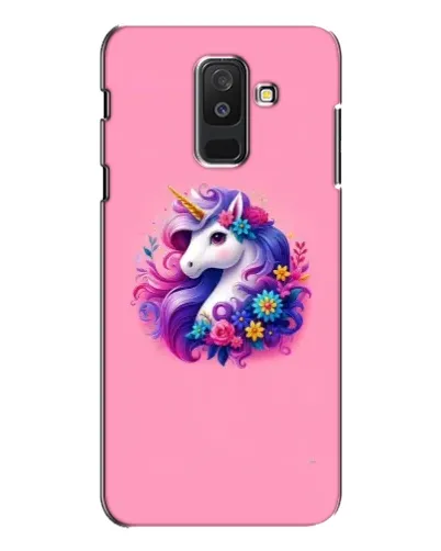 Чехол для Samsung Galaxy A6 Plus 2018 (A605) с картинкой «Сказочный единорог» Чехол для Samsung Galaxy A6 Plus 2018 (A605) с картинкой «Сказочный единорог»