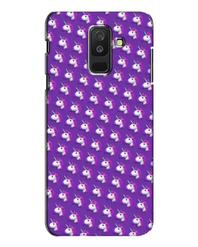 Чехол для Samsung Galaxy A6 Plus 2018 (A605) с картинкой «Единороги на фиолетовом» Чехол для Samsung Galaxy A6 Plus 2018 (A605) с картинкой «Единороги на фиолетовом»