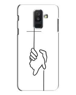 Чехол для Samsung Galaxy A6 Plus 2018 (A605) с картинкой «Рука держит» Чехол для Samsung Galaxy A6 Plus 2018 (A605) с картинкой «Рука держит»
