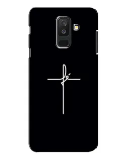 Чехол для Samsung Galaxy A6 Plus 2018 (A605) с картинкой «Тонкий крест»