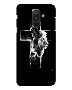 Чехол для Samsung Galaxy A6 Plus 2018 (A605) с картинкой «Сияющий крест Jesus»