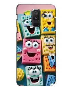 Чехол для Samsung Galaxy A6 Plus 2018 (A605) с картинкой «Цветные губки» Чехол для Samsung Galaxy A6 Plus 2018 (A605) с картинкой «Цветные губки»