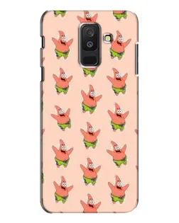 Чехол для Samsung Galaxy A6 Plus 2018 (A605) с картинкой «Патрик Стар паттерн» Чехол для Samsung Galaxy A6 Plus 2018 (A605) с картинкой «Патрик Стар паттерн»
