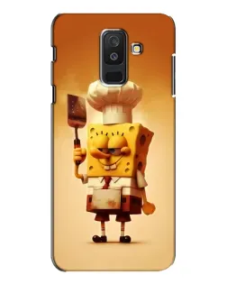 Чехол для Samsung Galaxy A6 Plus 2018 (A605) с картинкой «Губка Боб повар» Чехол для Samsung Galaxy A6 Plus 2018 (A605) с картинкой «Губка Боб повар»