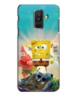 Чехол для Samsung Galaxy A6 Plus 2018 (A605) с картинкой «Спанч Боб победитель» Чехол для Samsung Galaxy A6 Plus 2018 (A605) с картинкой «Спанч Боб победитель»