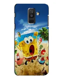 Чехол для Samsung Galaxy A6 Plus 2018 (A605) с картинкой «Развлечения на пляже» Чехол для Samsung Galaxy A6 Plus 2018 (A605) с картинкой «Развлечения на пляже»