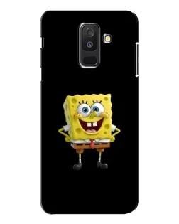 Чехол для Samsung Galaxy A6 Plus 2018 (A605) с картинкой «Классический Губка Боб» Чехол для Samsung Galaxy A6 Plus 2018 (A605) с картинкой «Классический Губка Боб»