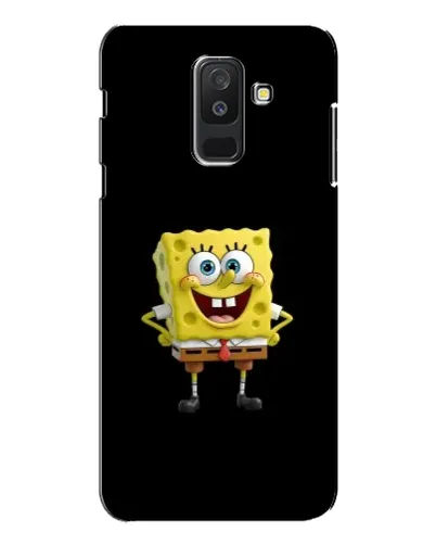 Чехол для Samsung Galaxy A6 Plus 2018 (A605) с картинкой «Классический Губка Боб»