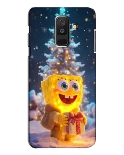 Чехол для Samsung Galaxy A6 Plus 2018 (A605) с картинкой «Рождественский Спанч Боб» Чехол для Samsung Galaxy A6 Plus 2018 (A605) с картинкой «Рождественский Спанч Боб»