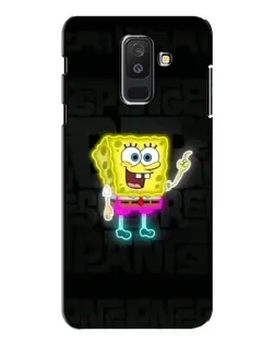 Чехол для Samsung Galaxy A6 Plus 2018 (A605) с картинкой «Неоновый Губка Боб» Чехол для Samsung Galaxy A6 Plus 2018 (A605) с картинкой «Неоновый Губка Боб»