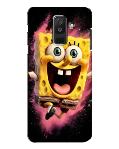 Чехол для Samsung Galaxy A6 Plus 2018 (A605) с картинкой «Взрывной Спанч Боб»