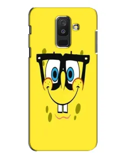 Чехол для Samsung Galaxy A6 Plus 2018 (A605) с картинкой «Минималистичный Спанч Боб» Чехол для Samsung Galaxy A6 Plus 2018 (A605) с картинкой «Минималистичный Спанч Боб»
