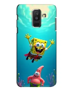 Чехол для Samsung Galaxy A6 Plus 2018 (A605) с картинкой «Спанч Боб под водой» Чехол для Samsung Galaxy A6 Plus 2018 (A605) с картинкой «Спанч Боб под водой»