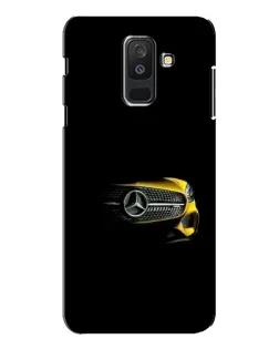 Чехол для Samsung Galaxy A6 Plus 2018 (A605) с картинкой «Mercedes — ретро стиль»