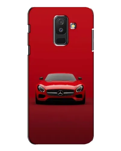 Чехол для Samsung Galaxy A6 Plus 2018 (A605) с картинкой «Красный Mercedes AMG» Чехол для Samsung Galaxy A6 Plus 2018 (A605) с картинкой «Красный Mercedes AMG»