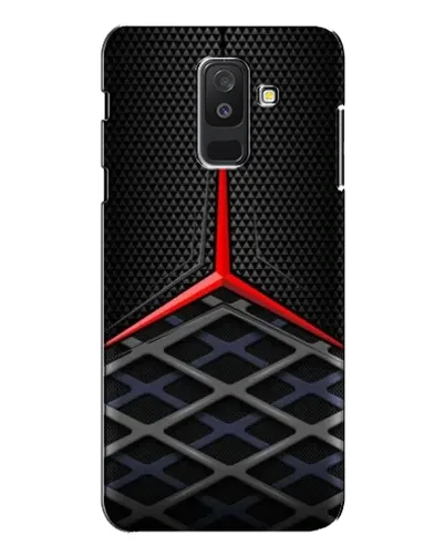 Чехол для Samsung Galaxy A6 Plus 2018 (A605) с картинкой «Mercedes Carbon Grid» Чехол для Samsung Galaxy A6 Plus 2018 (A605) с картинкой «Mercedes Carbon Grid»