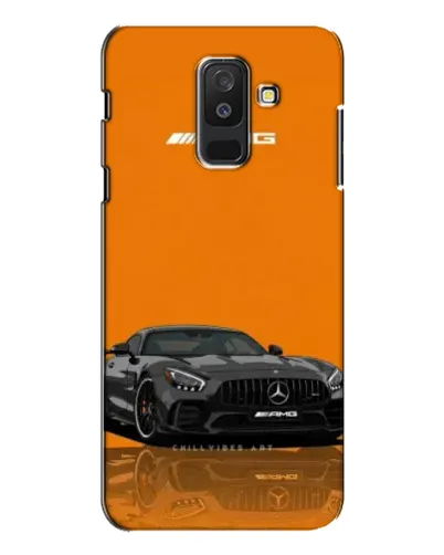 Чехол для Samsung Galaxy A6 Plus 2018 (A605) с картинкой «Оранжевый Mercedes AMG» Чехол для Samsung Galaxy A6 Plus 2018 (A605) с картинкой «Оранжевый Mercedes AMG»