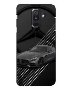 Чехол для Samsung Galaxy A6 Plus 2018 (A605) с картинкой «Mercedes AMG — графика»