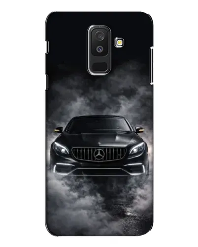 Чехол для Samsung Galaxy A6 Plus 2018 (A605) с картинкой «Mercedes в дыму» Чехол для Samsung Galaxy A6 Plus 2018 (A605) с картинкой «Mercedes в дыму»