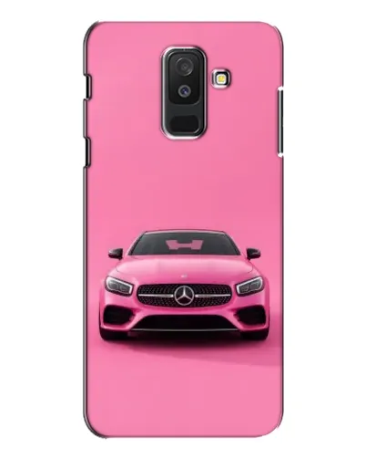 Чехол для Samsung Galaxy A6 Plus 2018 (A605) с картинкой «Розовый Mercedes AMG» Чехол для Samsung Galaxy A6 Plus 2018 (A605) с картинкой «Розовый Mercedes AMG»