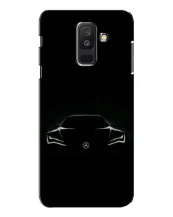 Чехол для Samsung Galaxy A6 Plus 2018 (A605) с картинкой «Mercedes — силуэт авто» Чехол для Samsung Galaxy A6 Plus 2018 (A605) с картинкой «Mercedes — силуэт авто»
