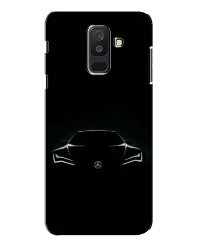 Чехол для Samsung Galaxy A6 Plus 2018 (A605) с картинкой «Mercedes — силуэт авто» Чехол для Samsung Galaxy A6 Plus 2018 (A605) с картинкой «Mercedes — силуэт авто»