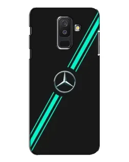 Чехол для Samsung Galaxy A6 Plus 2018 (A605) с картинкой «Спортивные линии Mercedes» Чехол для Samsung Galaxy A6 Plus 2018 (A605) с картинкой «Спортивные линии Mercedes»