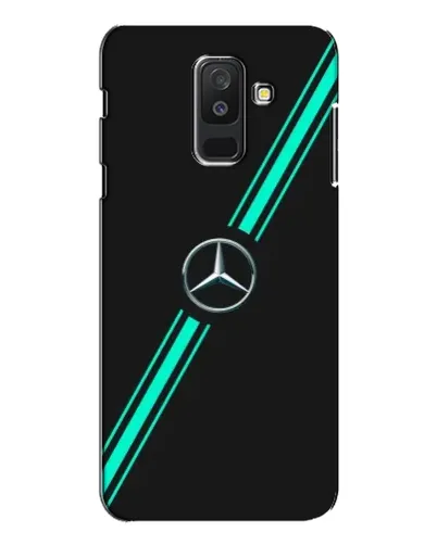 Чехол для Samsung Galaxy A6 Plus 2018 (A605) с картинкой «Спортивные линии Mercedes» Чехол для Samsung Galaxy A6 Plus 2018 (A605) с картинкой «Спортивные линии Mercedes»