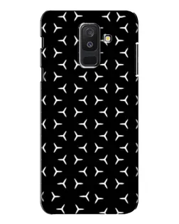 Чехол для Samsung Galaxy A6 Plus 2018 (A605) с картинкой «Mercedes паттерн звезд» Чехол для Samsung Galaxy A6 Plus 2018 (A605) с картинкой «Mercedes паттерн звезд»