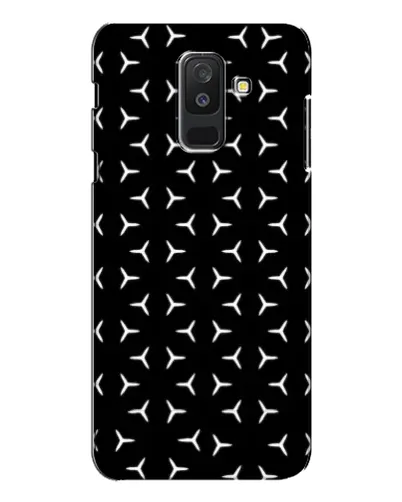Чехол для Samsung Galaxy A6 Plus 2018 (A605) с картинкой «Mercedes паттерн звезд» Чехол для Samsung Galaxy A6 Plus 2018 (A605) с картинкой «Mercedes паттерн звезд»
