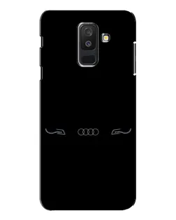Чехол для Samsung Galaxy A6 Plus 2018 (A605) с картинкой «Audi — световой подпись»