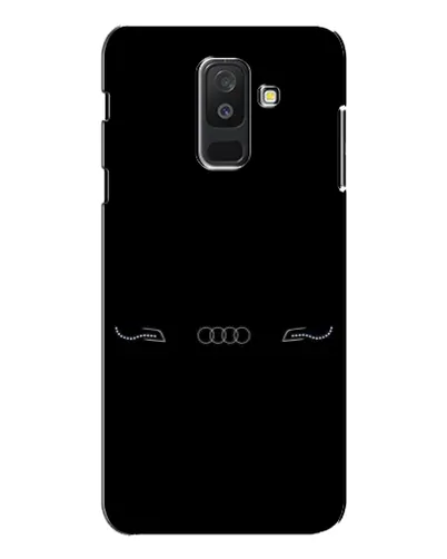 Чехол для Samsung Galaxy A6 Plus 2018 (A605) с картинкой «Audi — световой подпись»