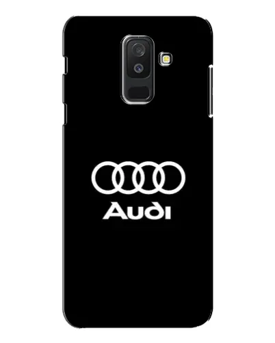 Чехол для Samsung Galaxy A6 Plus 2018 (A605) с картинкой «Классическое лого Audi»