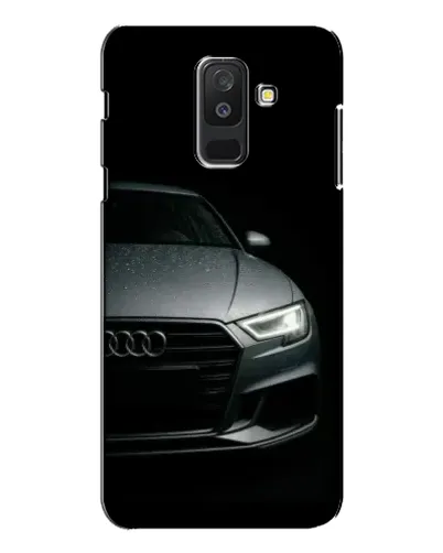 Чехол для Samsung Galaxy A6 Plus 2018 (A605) с картинкой «Audi — детализация кузова»
