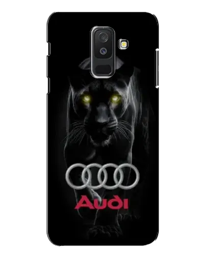 Чехол для Samsung Galaxy A6 Plus 2018 (A605) с картинкой «Пантера и Audi»