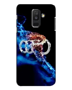Чехол для Samsung Galaxy A6 Plus 2018 (A605) с картинкой «Энергия лого Audi»