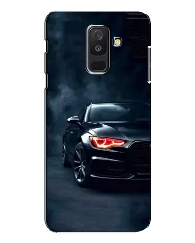 Чехол для Samsung Galaxy A6 Plus 2018 (A605) с картинкой «Audi — хищный взгляд»