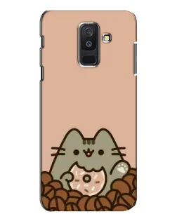 Чехол для Samsung Galaxy A6 Plus 2018 (A605) с картинкой «Кофейный Пушин» Чехол для Samsung Galaxy A6 Plus 2018 (A605) с картинкой «Кофейный Пушин»