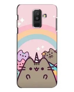 Чехол для Samsung Galaxy A6 Plus 2018 (A605) с картинкой «Единорог Pusheen» Чехол для Samsung Galaxy A6 Plus 2018 (A605) с картинкой «Единорог Pusheen»