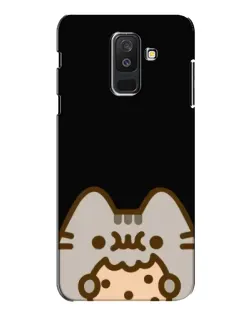 Чехол для Samsung Galaxy A6 Plus 2018 (A605) с картинкой «Пушин на черном» Чехол для Samsung Galaxy A6 Plus 2018 (A605) с картинкой «Пушин на черном»