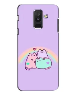 Чехол для Samsung Galaxy A6 Plus 2018 (A605) с картинкой «Радужные Пушины» Чехол для Samsung Galaxy A6 Plus 2018 (A605) с картинкой «Радужные Пушины»